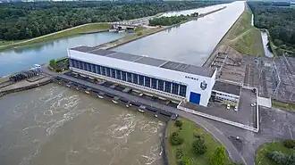 Wasserkraftwerk Rheinau