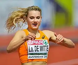 Laura de Witte – ausgeschieden mit 23,28&nbsp;s