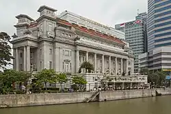 The Fullerton Hotel in Singapore