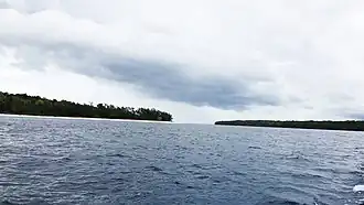 Die Wasserstraße zwischen Jaco und Timor