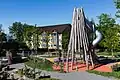 Spielplatz und Alterssiedlung