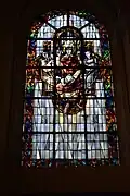 Kirchenfenster mit Albertus Magnus