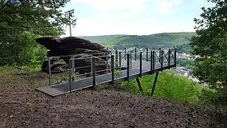 Aussichtsplattform am Kanzelfelsen
