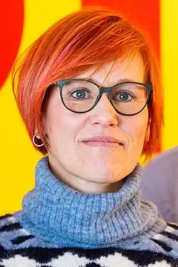 Kati Wilhelm im Dezember 2018