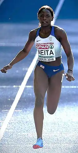 Daryll Neita Rang vier in 11,16&nbsp;s