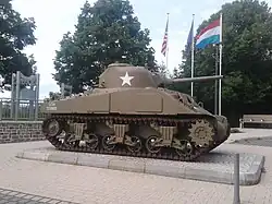 Panzerdenkmal in Wiltz 2019