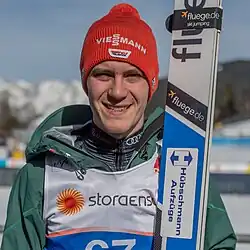Leyhe bei der WM 2019 in Seefeld