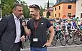 Oberbürgermeister Julian Vonarb (links) zur Eröffnung 2019