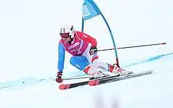 Victor Bessière beim Riesenslalom