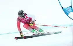Silvano Gini beim Riesenslalom