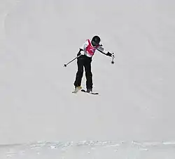 Anouk Andraska beim Slopestyle-Wettbewerb