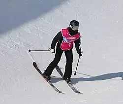 Ruby Andrews beim Halfpipe-Wettbewerb