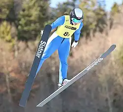 Nora Midtsundstad beim Nordic-Mixed-Team-Wettbewerb