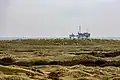 Plattform AWG-1, von Ameland aus gesehen