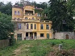 Thunauer Hotel-Ruine (Juli 2021)