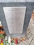 Gedenktafel, Antillenstraat
