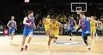Basketballspiel der Euroleague