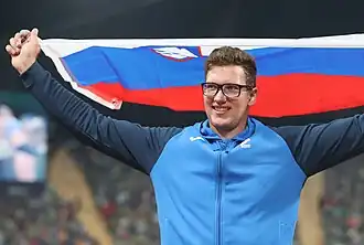 Kristjan Čeh bei den Europameisterschaften 2022 in München