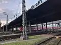 Brücke über die Bahnstrecke