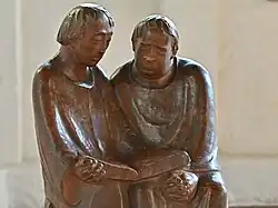 Lesende Mönche (Gertrudenkapelle Güstrow)