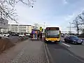 Ein Mercedes-Benz Citaro G (C2) auf der Linie 63.