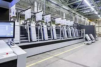 Die Druckmaschine Speedmaster XL im Jahr 2024.