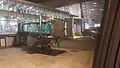 Vor dem Andocken am Flughafen Peking