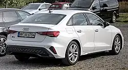 Heckansicht Limousine