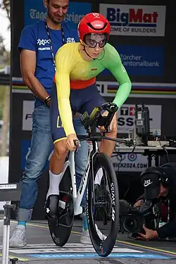 Aivaras Mikutis an der WM 2024