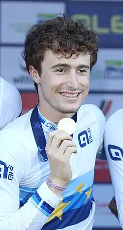 Samuel Quaranta — U23-Europameister in der Mannschaftsverfolgung
