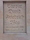 Detailansicht von Osten