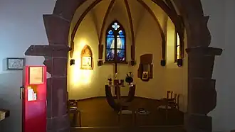 Reichelsheim Schloss Reichenberg Kapelle Altarraum