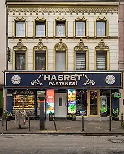 Fassade einer Konditorei