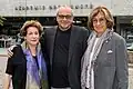 Nicola Galliner, David Fisher und Jeanine Meerapfel (2016)