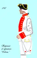 Régiment d’Orléans 1767 bis 1776