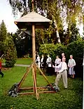 Eichenthaler Glocke und Glockenstuhl in Bäumenheim