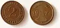 2 Rpf, 1924 (Kupfer)