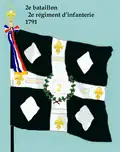 2e régiment d'infanterie 1791 bis 1793 (2. Bataillon)