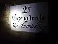 Gangtafel 2te Gezeugstrecke Schacht Alte Elisabeth