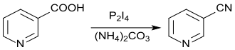 Synthese von 3-Cyanpyridin aus Nicotinsäure