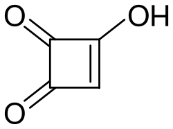 Struktur der Semiquadratsäure