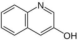 Strukturformel von 3-Hydroxychinolin