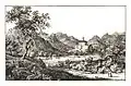 Schloss Trautenfels, Lithografie, 1830