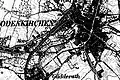 Odenkirchen auf der Karte Neuaufnahme von 1912