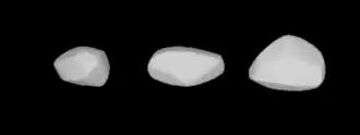 Berechnetes 3D-Modell von (390) Alma