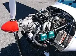 Rotax 912S in der polnischen 3Xtrim 3X55 Trener