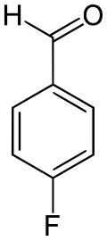 Struktur von 4-Fluorobenzaldehyd