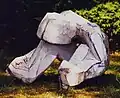 Skulptur „Purzeln-Cumulet“ aus dem Jahre 1998 im Stadtpark Langenhagen