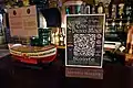 Link zur Getränkekarte als QR-Code