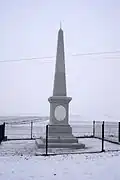 Ehrenmal der 46th Division bei Bellenglise im Dezember 2010